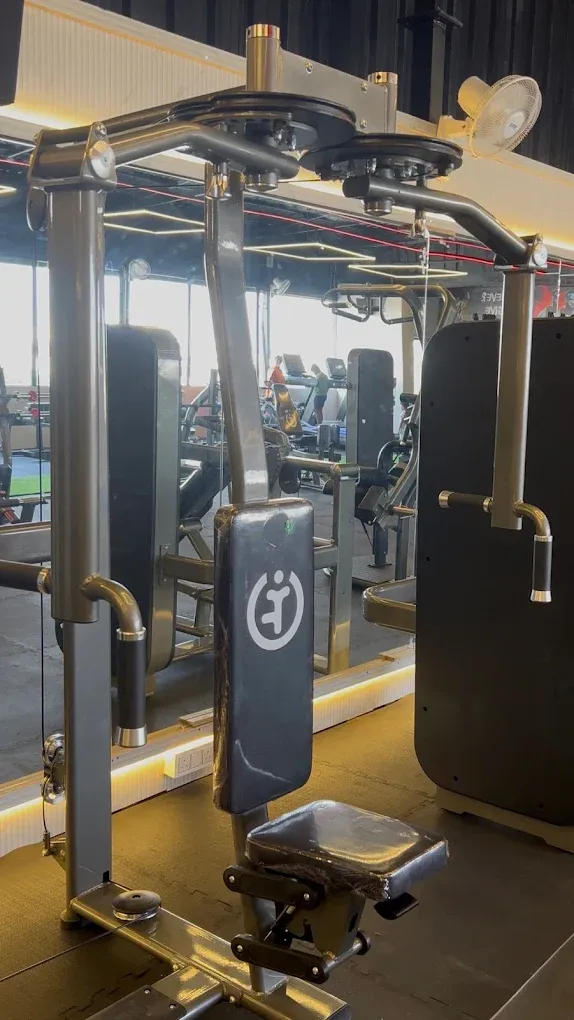 Pec fly and rear delt machine at JP Fitness