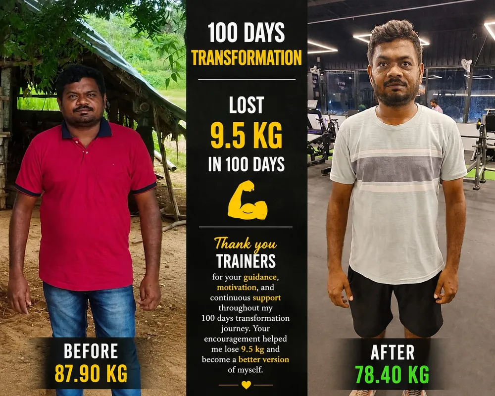 JP Fitness member progress photos, before and after